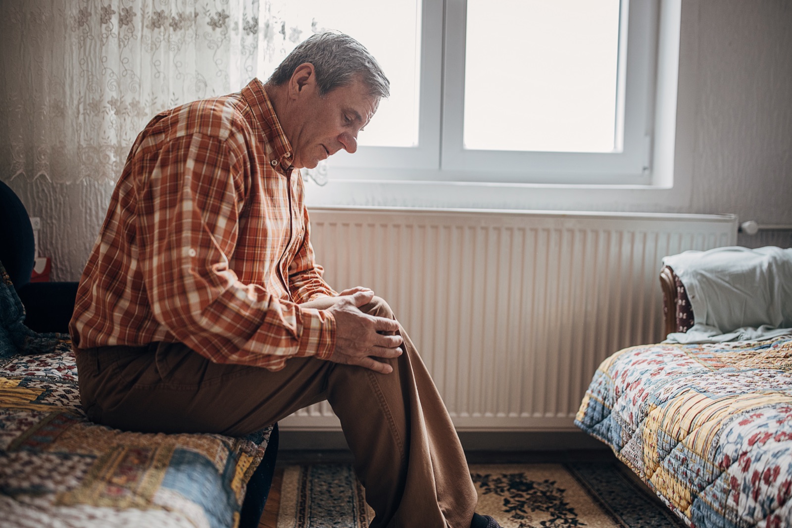 Knee pain and stiffness
