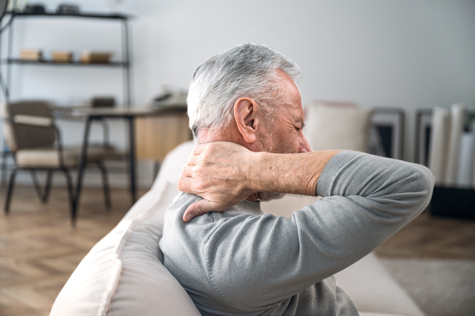 Neck stiffness and cervical pain