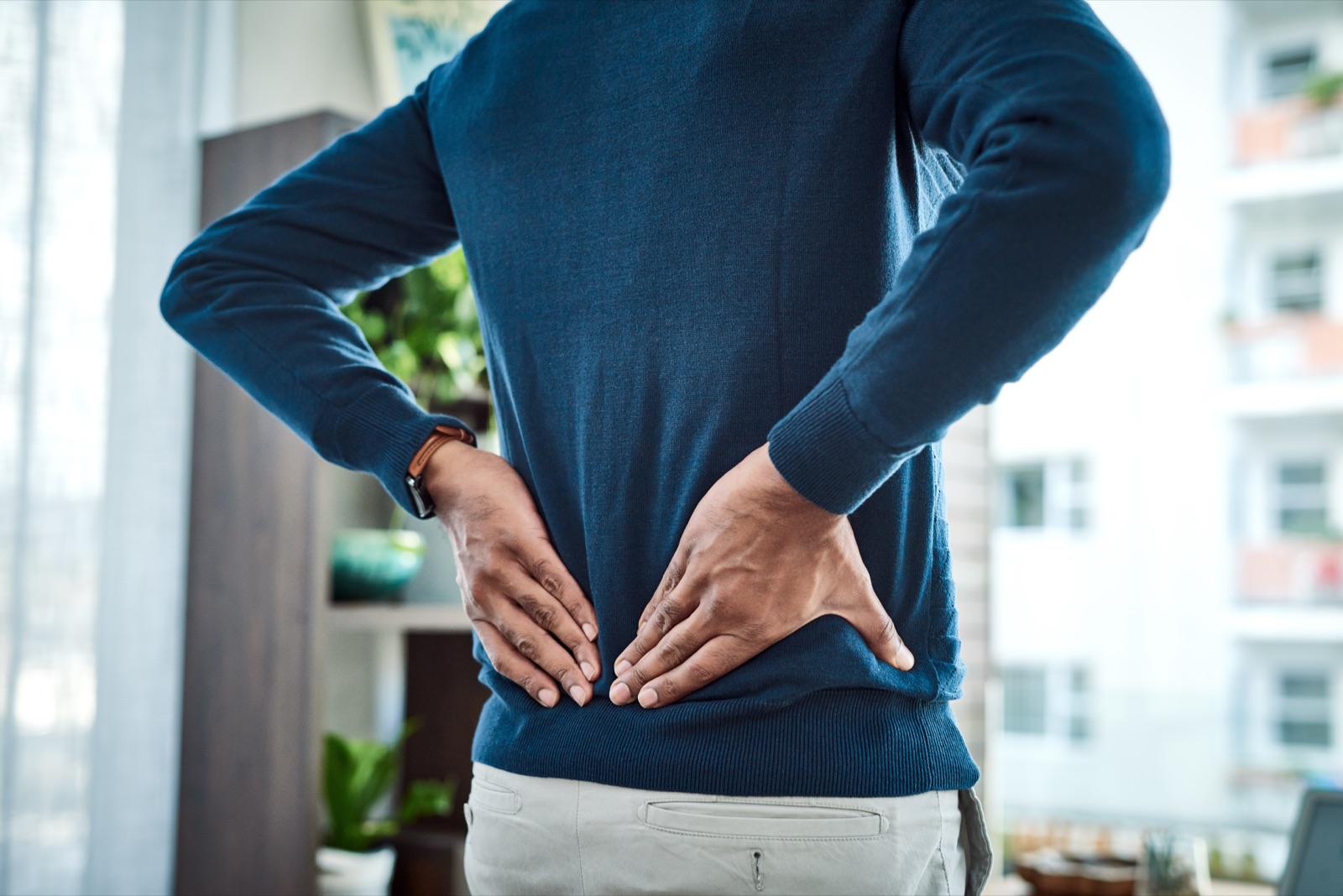 Chronic spinal stiffness and aching